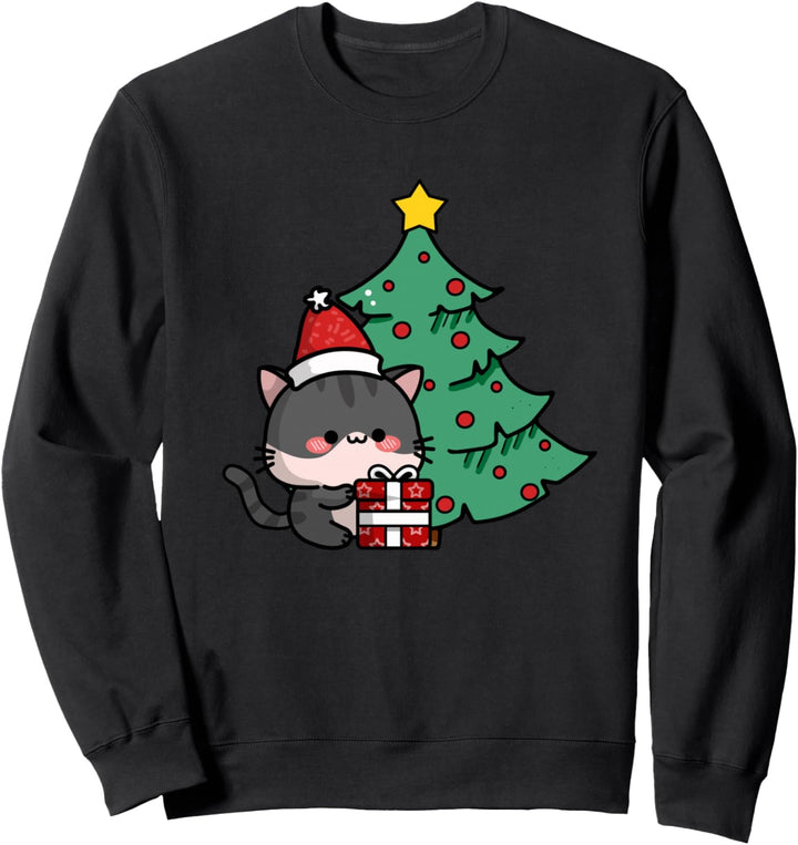 Heiligabend, Weihnachtskatze Sweatshirt