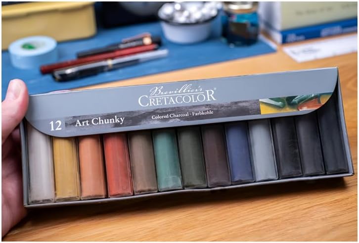 Cretacolor Art Chunky - Set 12+1 Papierwischer gratis