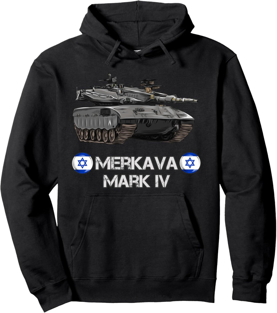 Israel Armee Merkava Mark 4 Kampfpanzer Pullover Hoodie