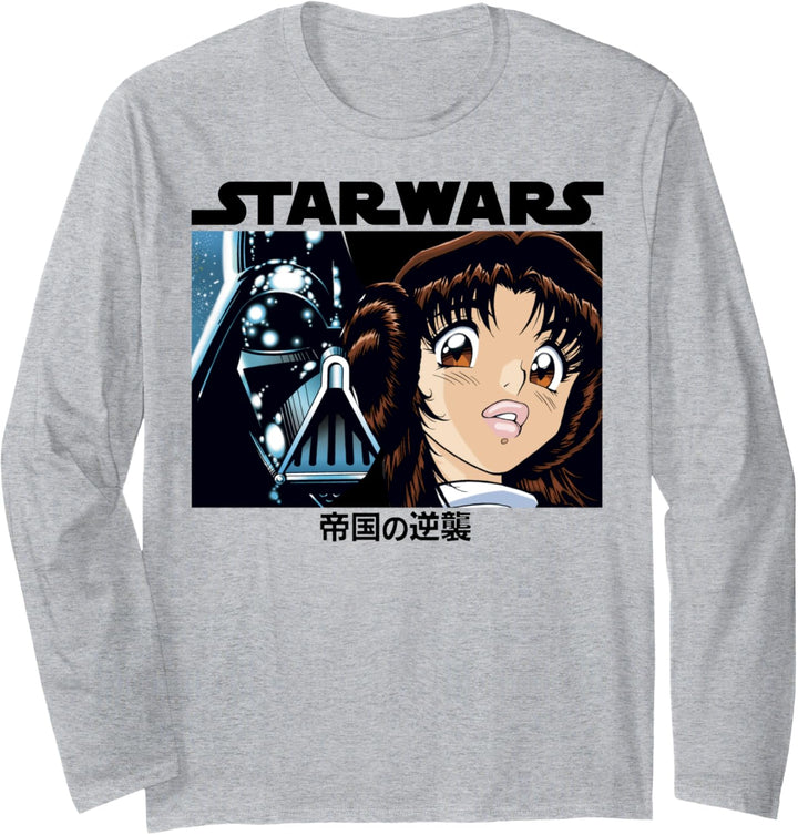 Star Wars Magna Star Poster Langarmshirt