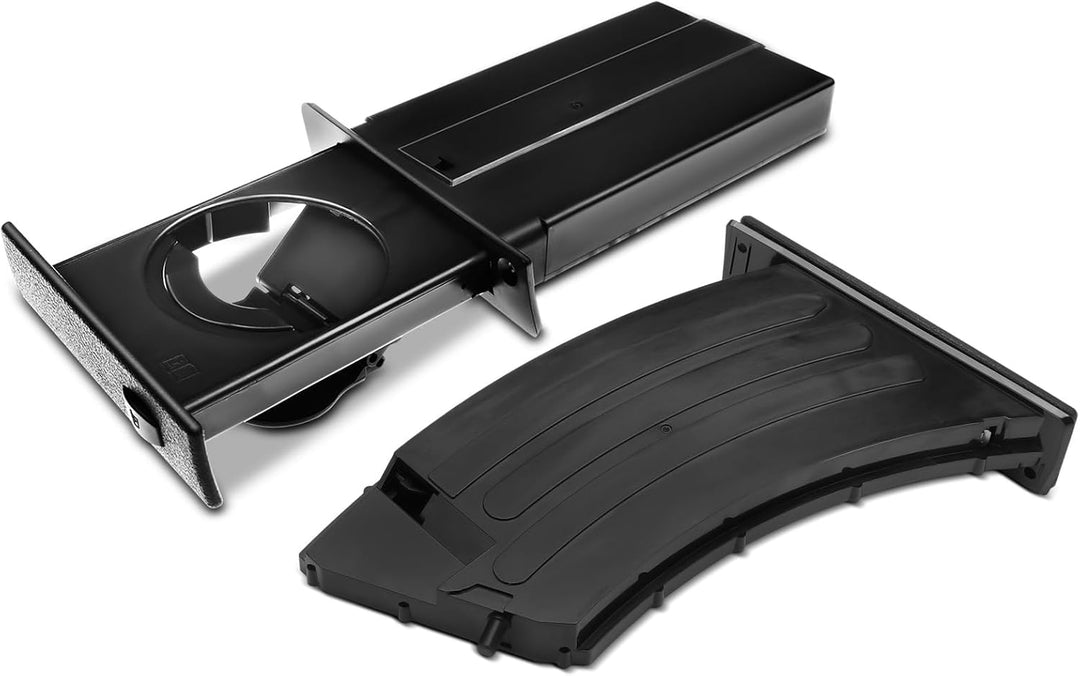 Frankberg 2x Getränkehalter Cupholder Links Rechts Schwarz für 5er E60 5er Touring E61 2001-2010 9 1