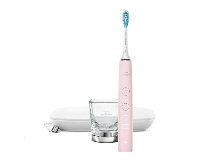 Philips Sonicare Diamond Clean 9000 Elektrische Zahnbürste Pink HX9911 Weiss,rosa 1 stück (1er Pack)