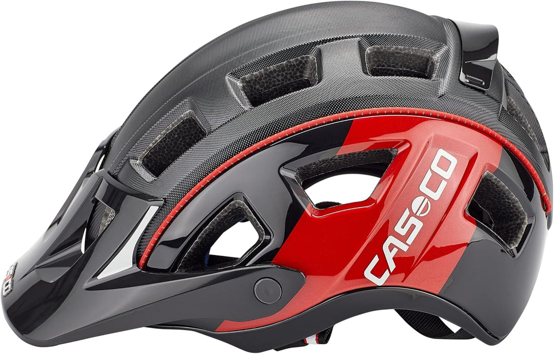 Casco MTBE 2 Helm schwarz Rot L | 58-62cm, Rot L | 58-62cm