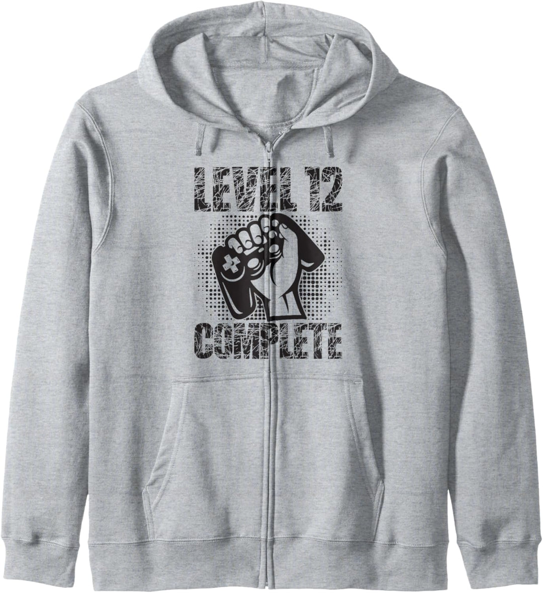Level 12 Complete Geburtstagsgeschenk 12 Jahre Gamer Kapuzenjacke