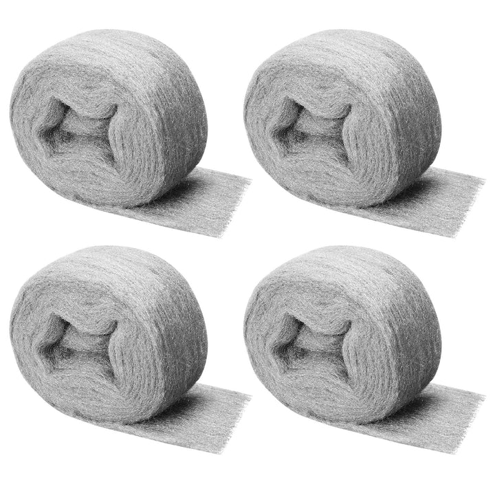 4 Rollen Mäuse 0000 Stahlwolle, 16m Wirksam Stahlwolle Gegen Mäuse, Löcher Wand Risse Nagerstop Mäus