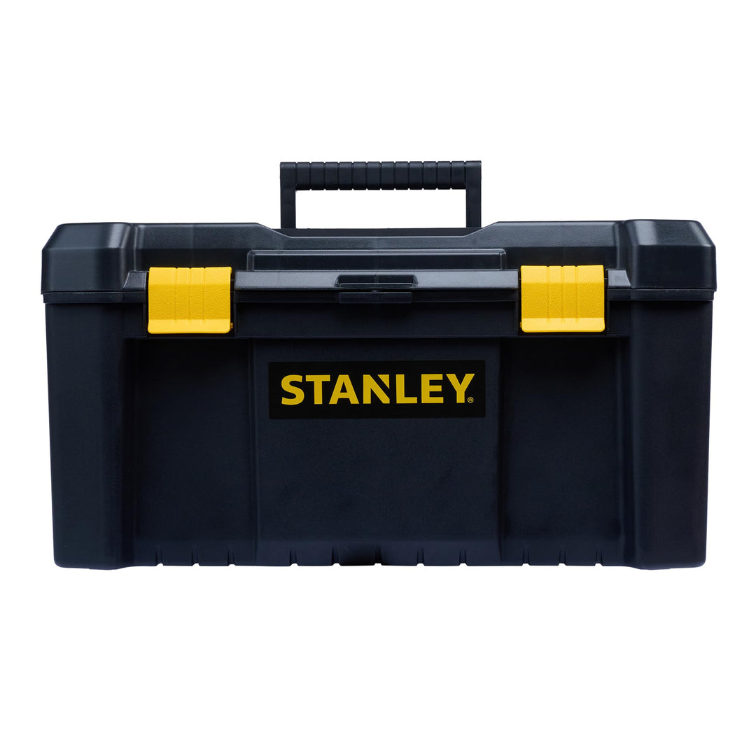 Stanley Kunststoff-Werkzeugbox/kasten (19 Zoll, mit Kunststoff-Schliessen und Organizern, entnehmbar