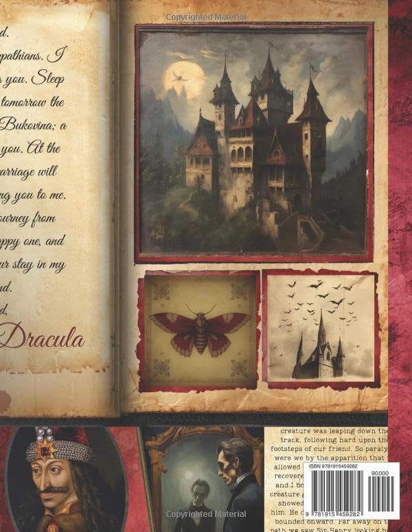 Gothic Horror Writers To Cut Out & Collage: Collection of Quotes, Images and Excerpts from the Maste