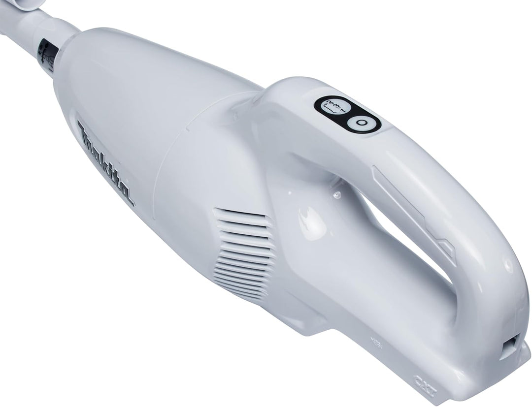 Makita Akku Staubsauger (Behälter 0,6 l, 3 Saugstufen, Saugkraft max. 30 W, mit Papierfilter, mit LE