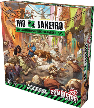 CMON | Zombicide 2. Edition – Rio Z Janeiro | Erweiterung | Kennerspiel | Dungeon Crawler | 1-6 Spie