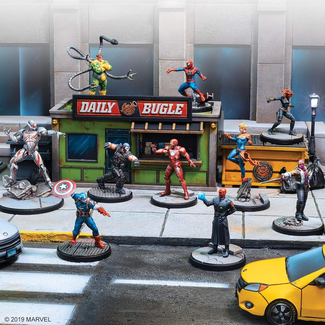 Atomic Mass Games, Marvel Crisis Protocol: Core Set, Miniatures Game, Ages 14+, 2+ Players, 45 Minut