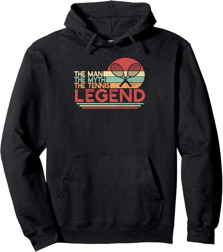 Man Myth Tennis Legend | Tennisspieler Pullover Hoodie