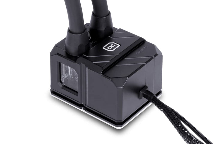 ALPHACOOL 11774 Eisbär Pro Aurora 420 CPU 420mm Wasserkühlung, schwarz CPU Kühler