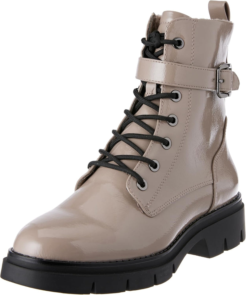 Tamaris Stiefelette 1-25289-41 normal 37 EU Taupe Patent, 37 EU Taupe Patent