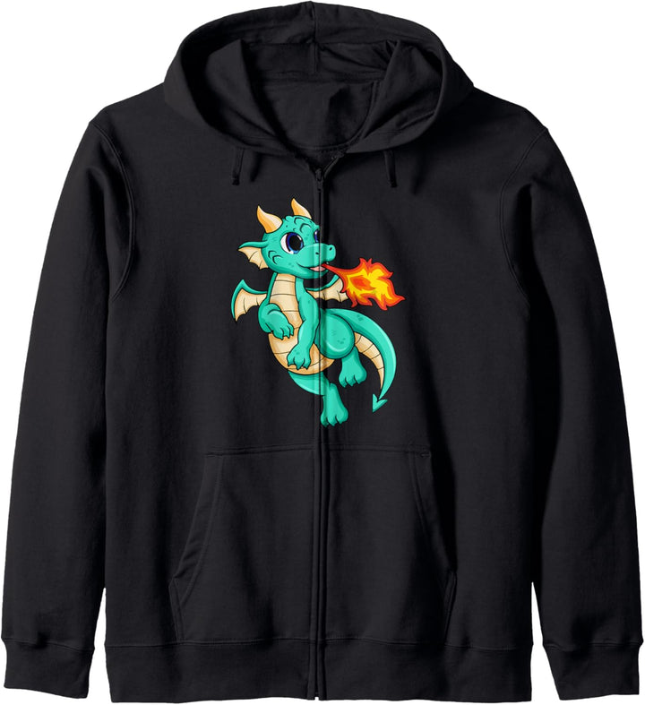 Dragon Chibi - Kawaii Anime Japanese Kapuzenjacke