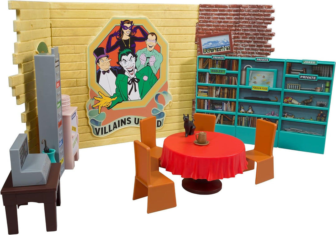 DC Retro Spielset Batman 66 Villains Lair