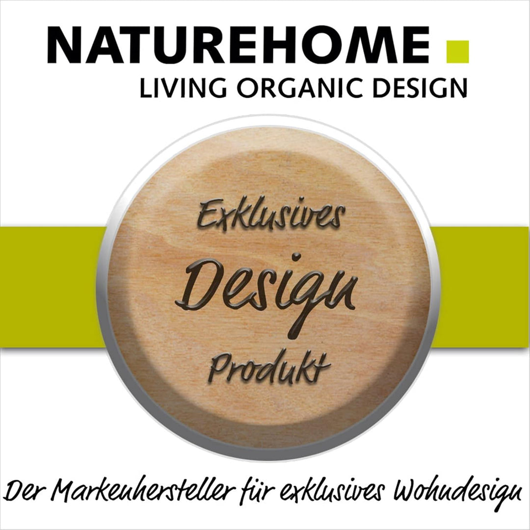 Exklusiver Tritthocker Design von NATUREHOME: Nachhaltig, Massiv und Langlebig – EIN Meisterwerk aus
