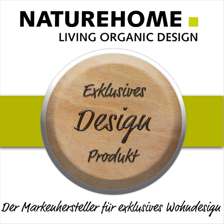 Exklusiver Tritthocker Design von NATUREHOME: Nachhaltig, Massiv und Langlebig – EIN Meisterwerk aus