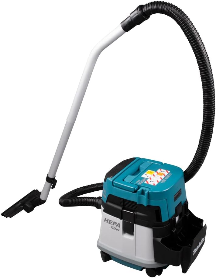 Makita DVC157LZX3 Akku-Staubsauger 15L 2x18V Trocken (ohne Akku, ohne Ladegerät) inklusive AWS Funk-