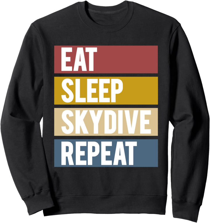 Fallschirm Sprüche, Skydive, Skydiver, Fallschirmspringer Sweatshirt