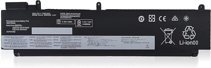 ASKC 00HW022 SB10F46460 Laptop Akku für Lenovo ThinkPad T460s T470s Series 00HW023 00HW036 00HW037 S