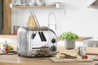 Dualit 27030 Classic New Generation Toaster, Edelstahl