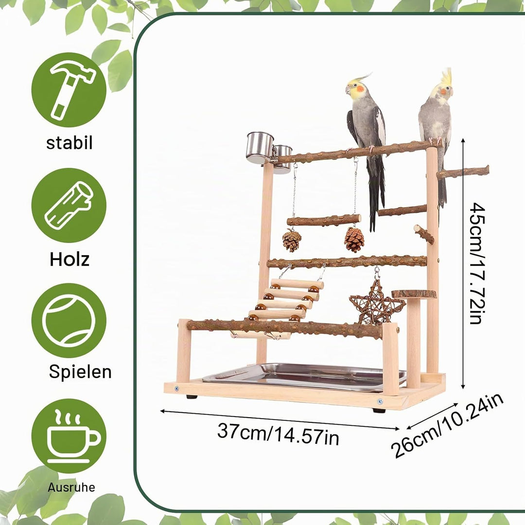 Vogelspielplatz Wellensittich Spielplatz Spielzeug, Grosser vogel Spielplatz mit Schaukel Sitzstange