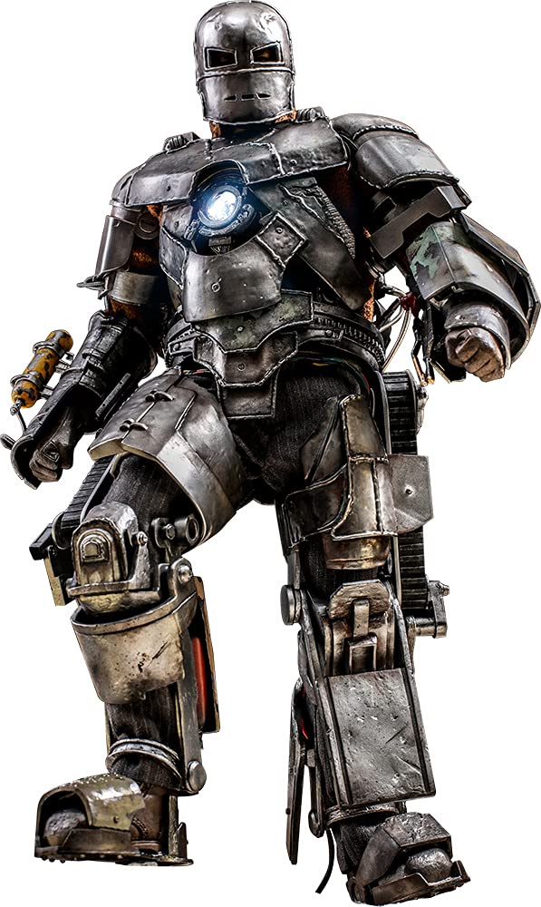 Hot Toys 1:6 Iron Man Mark I, HT908901, Silber