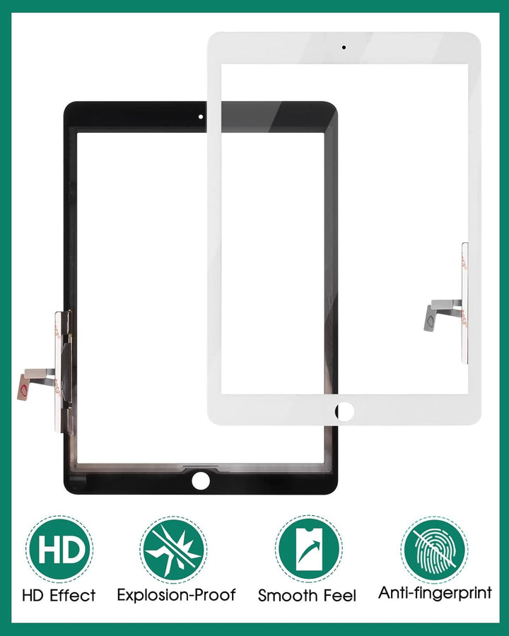 Touchscreen-Digitizer-Glas für iPad 9,7 2017 A1822 A1823, Ersatzteil, für iPad 5/Air 1. Touch-Displa
