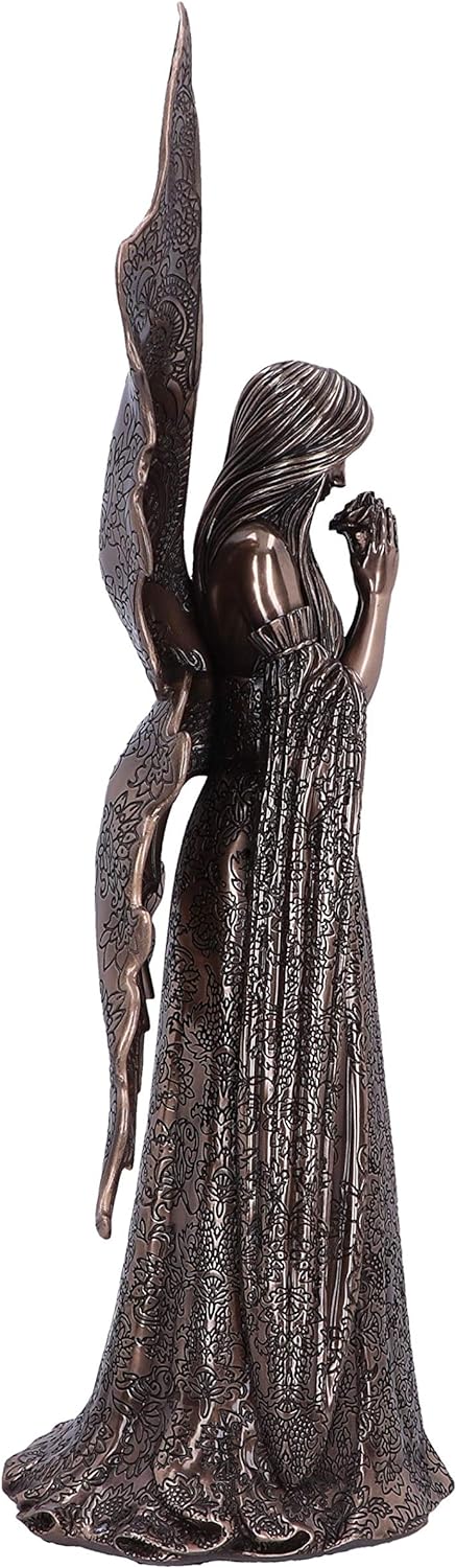 Nemesis Now Bronze Gothic Fairy Angel Figurine, 36cm Anne Stokes Only Love Remains Gotische Feenfigu