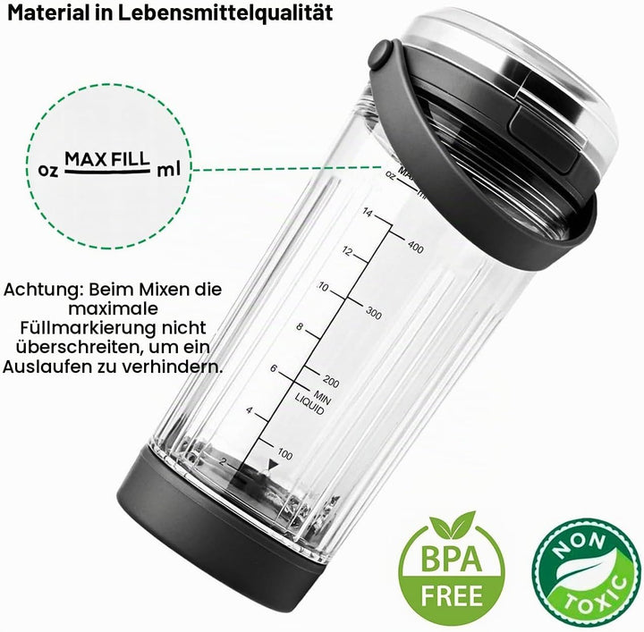 Mixgefäss Ersatzbecher kompatibel mit Ninja Blast Tragbarer Mixer BC151EUNV BC151EUBK BC151EUPR BC15