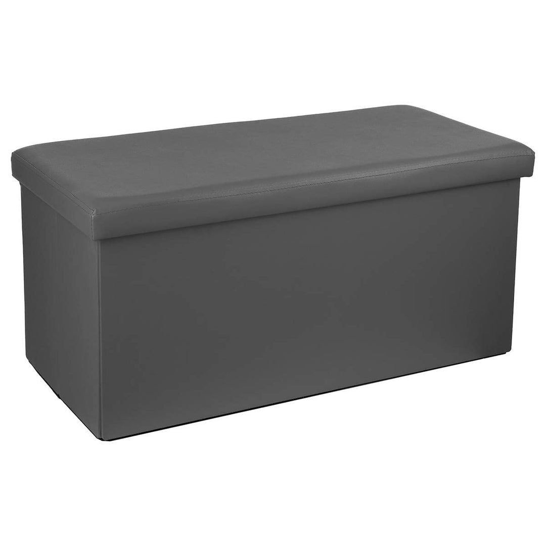 Klappbarer doppelter Sitzsack grau - Grau - Atmosphera créateur d'intérieur