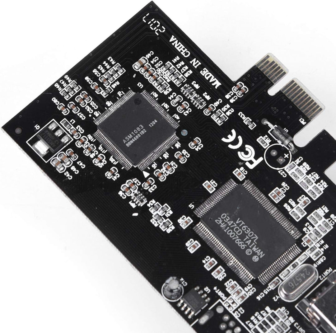 PCIE FireWire-Karte, PCI-E PCI Express FireWire 1394a IEEE 1394-Controllerkarte mit Firewire-Kabel f