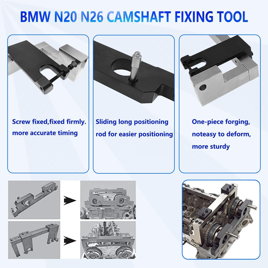 ZKTOOL Motortuning-Tool und Werkzeug zum Nockenwellen verriegelung kompatibel mit BMW N20 N26 Motor,