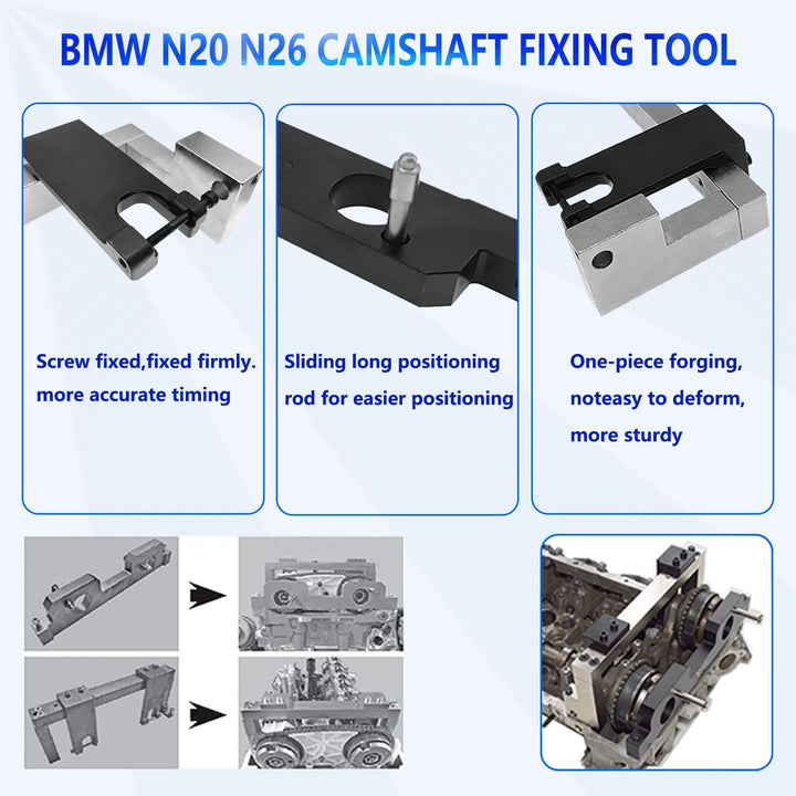ZKTOOL Motortuning-Tool und Werkzeug zum Nockenwellen verriegelung kompatibel mit BMW N20 N26 Motor,
