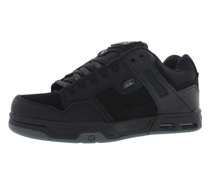 DVS Herren Enduro Heir Skate-Schuh 45 EU Schwarzes Leder, 45 EU Schwarzes Leder