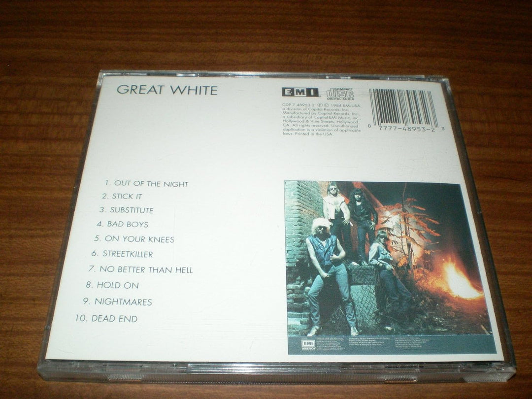 Great White, Audio-CD