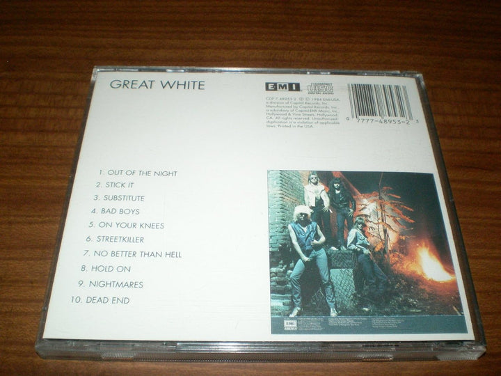 Great White, Audio-CD