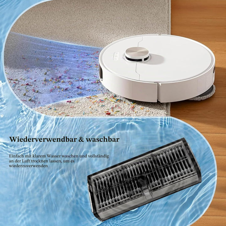 HEPA Filter Zubehör für Dreame L40s Ultra CE, L40 Ultra AE4, L10s Pro Ultra Heat, L10s Ultra Gen 2,