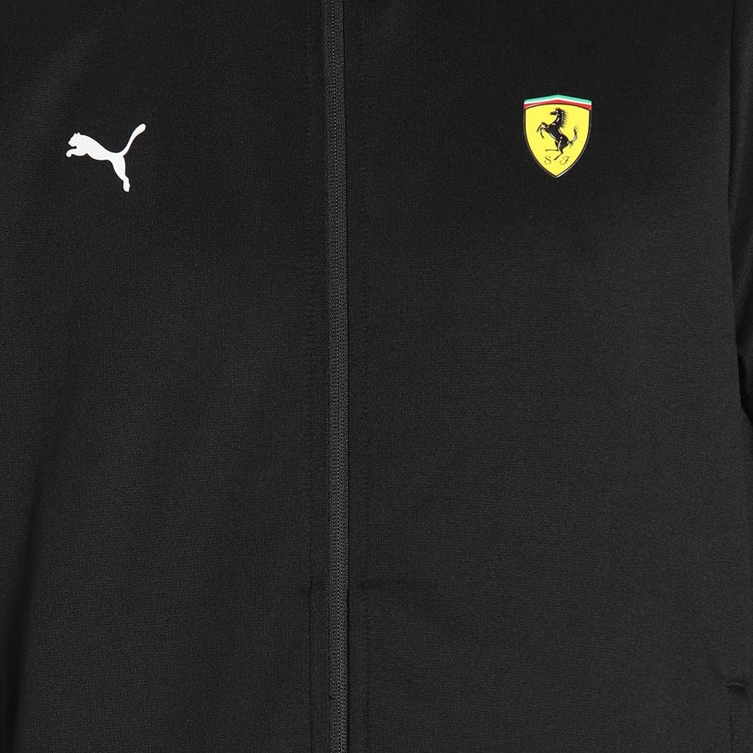 PUMA Herren Ferrari Race T7 Trac Jacke XL Puma Black, XL Puma Black