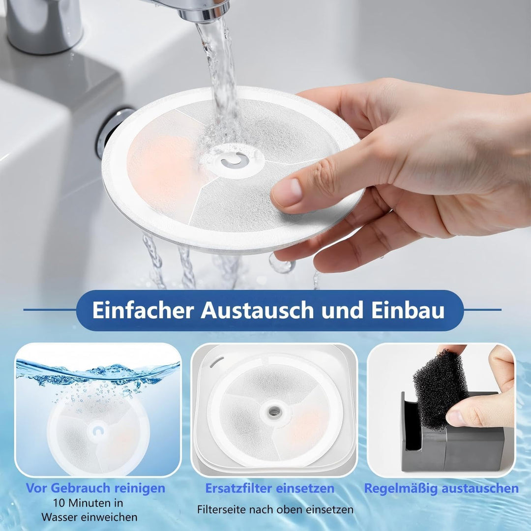 Katzenbrunnen Filter 10 Stück Filter Unit 3.0 für Eversweet Solo SE/Solo 2/3 Pro/3 /2s Katzen Trinkb