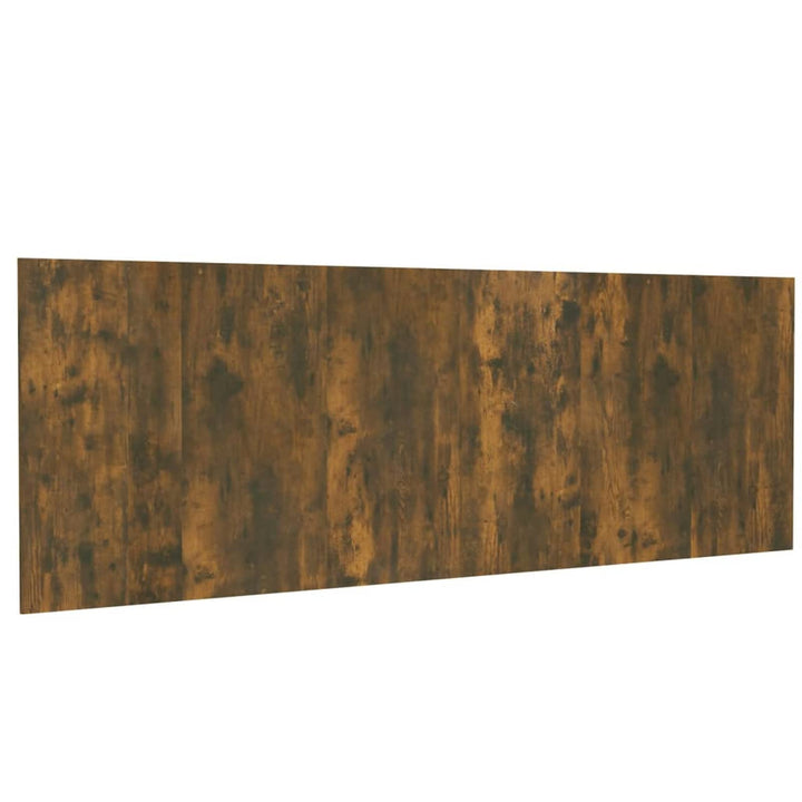 Tidyard Bett-Kopfteil Polsterkopfteil Räuchereiche240 x 1,5 x 80 cm (L x B x H) Holzwerkstoff Bett B