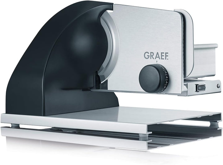Graef SKS902EU Allesschneider, aluminium eloxiert/schwarz Aluminium Eloxiert / Schwarz, Aluminium El