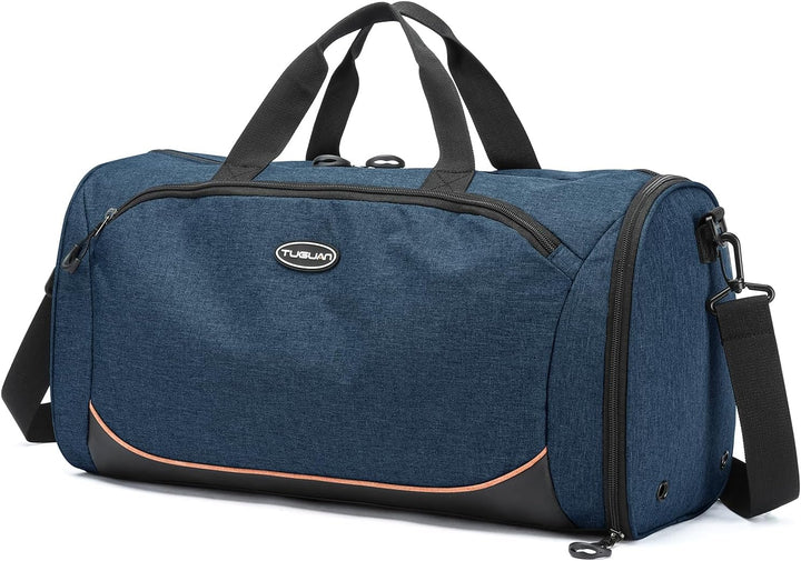 TUGUAN Sporttasche für Herren Damen, 30L Kleine Reisetasche mit Schuhfach und Nassfach, Wasserdicht