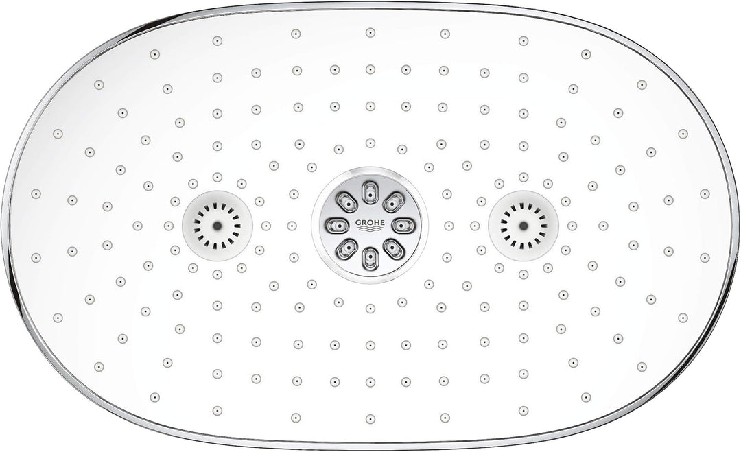 GROHE Rainshower System SmartControl Mono 360 - Duschsystem mit Thermostatbatterie (Wandmontage, int