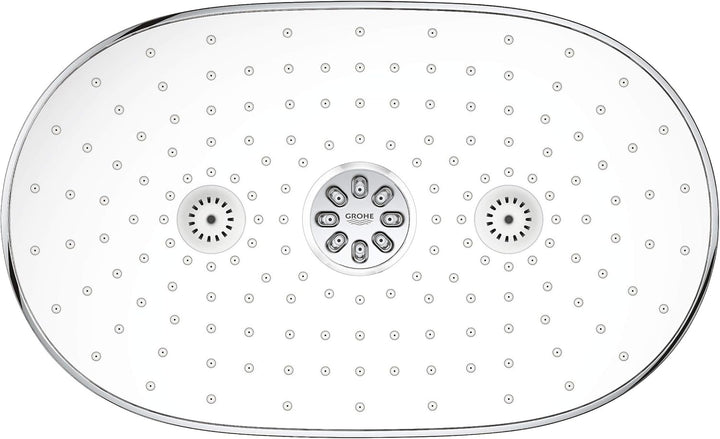 GROHE Rainshower System SmartControl Mono 360 - Duschsystem mit Thermostatbatterie (Wandmontage, int