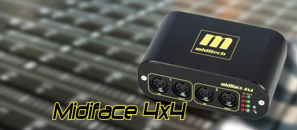 Miditech MIT-00151 Midiface 4x4 Midi Interface