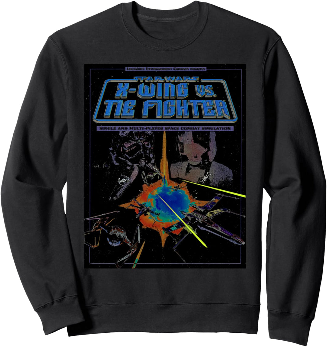 Star Wars X-Wing vs. TIE Fighter Video Game Sweatshirt