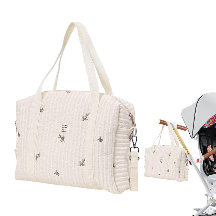 Wickeltasche Tragetasche | Wickeltasche Baumwolle Mit Stickerei | Tragetasche Henkeltaschen Tragbare