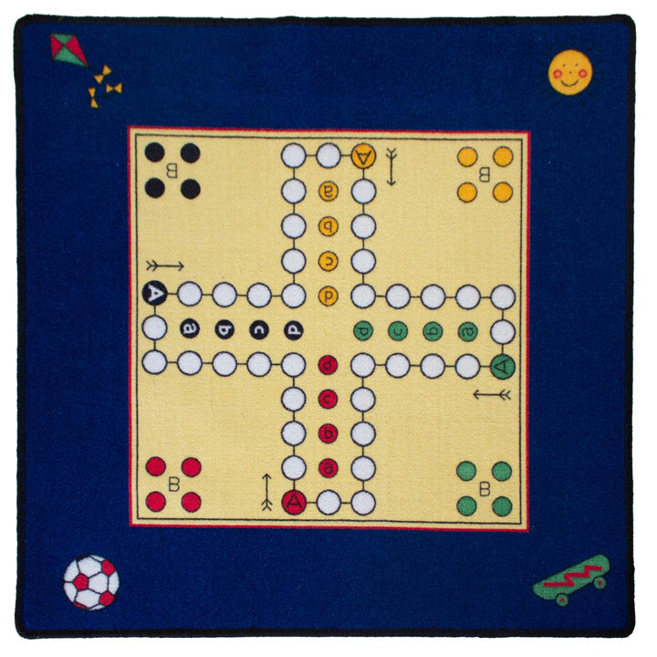 Spielteppich Mensch-ärgere-Dich-nicht