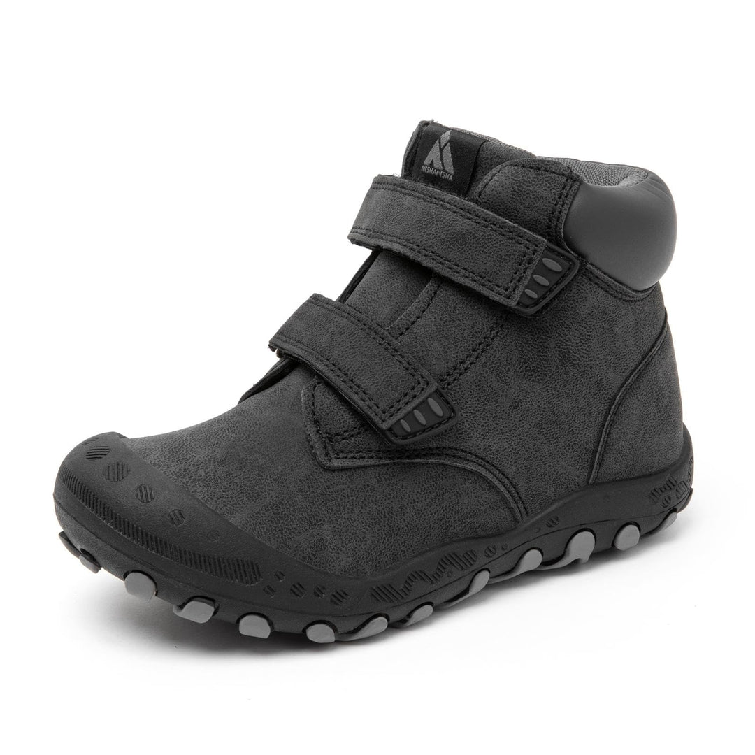 Mishansha Wanderschuhe Jungen Trekkingschuhe Mädchen rutschfest Outdoor Kinder Wanderstiefel 24-38 2